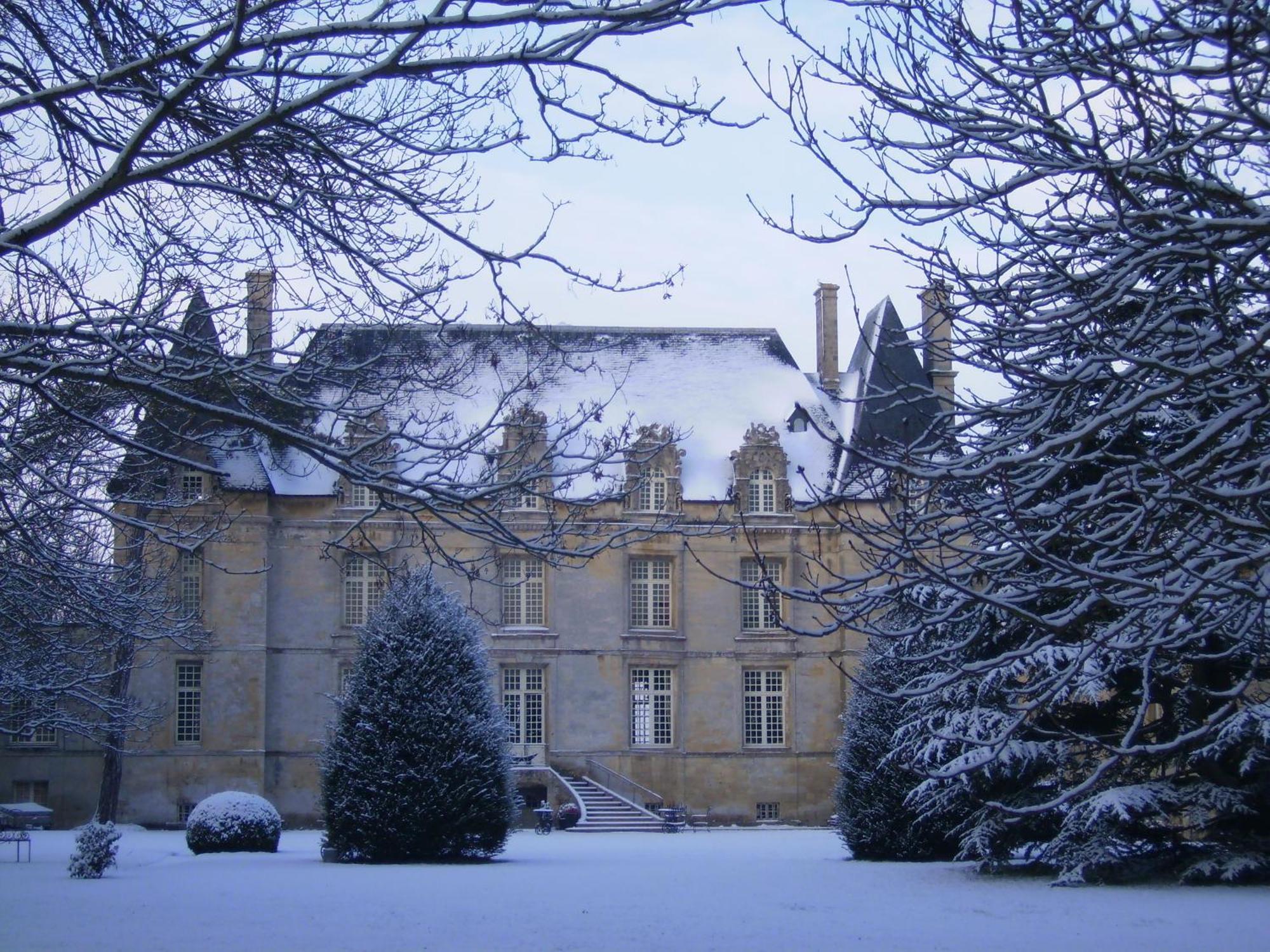 Chateau De Courseulles Bagian luar foto